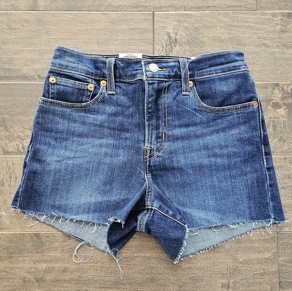 Levi's Pants - New Levi's High-Rise Blue Jean Shorts Sz 25